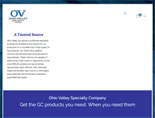 Tablet Screenshot of ovsc.com